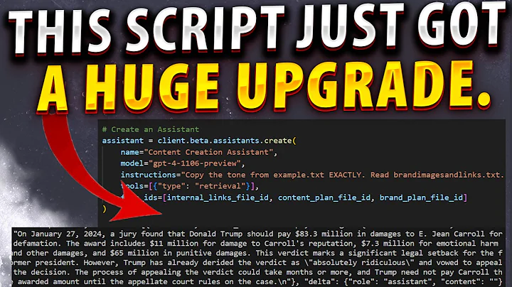 Check out the upgraded FREE ChatGPT SEO script for even better performance!